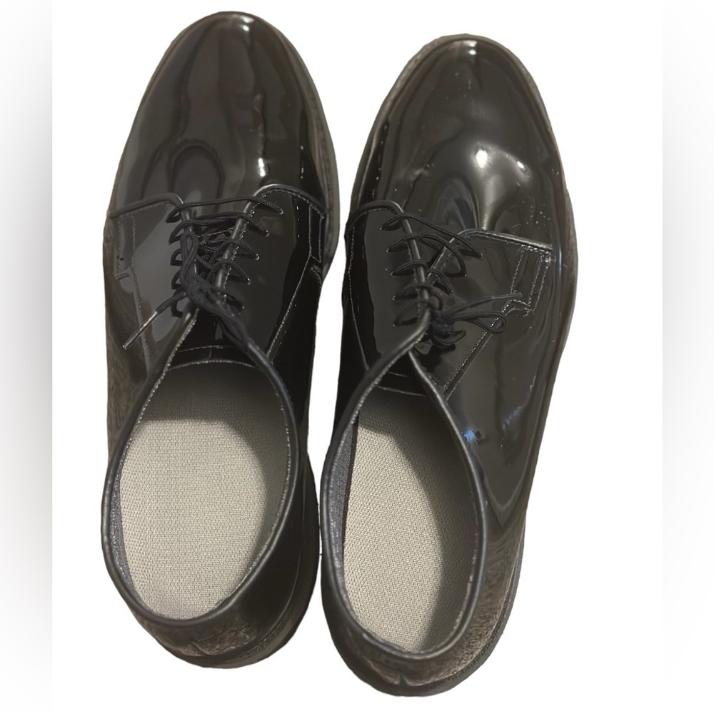 Altama Men’s Black Patent Leather Dress Shoes Size 11E - Picture 2 of 8
